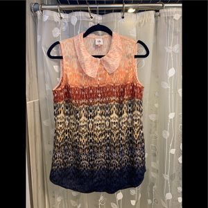 CAbi sleeveless blouse